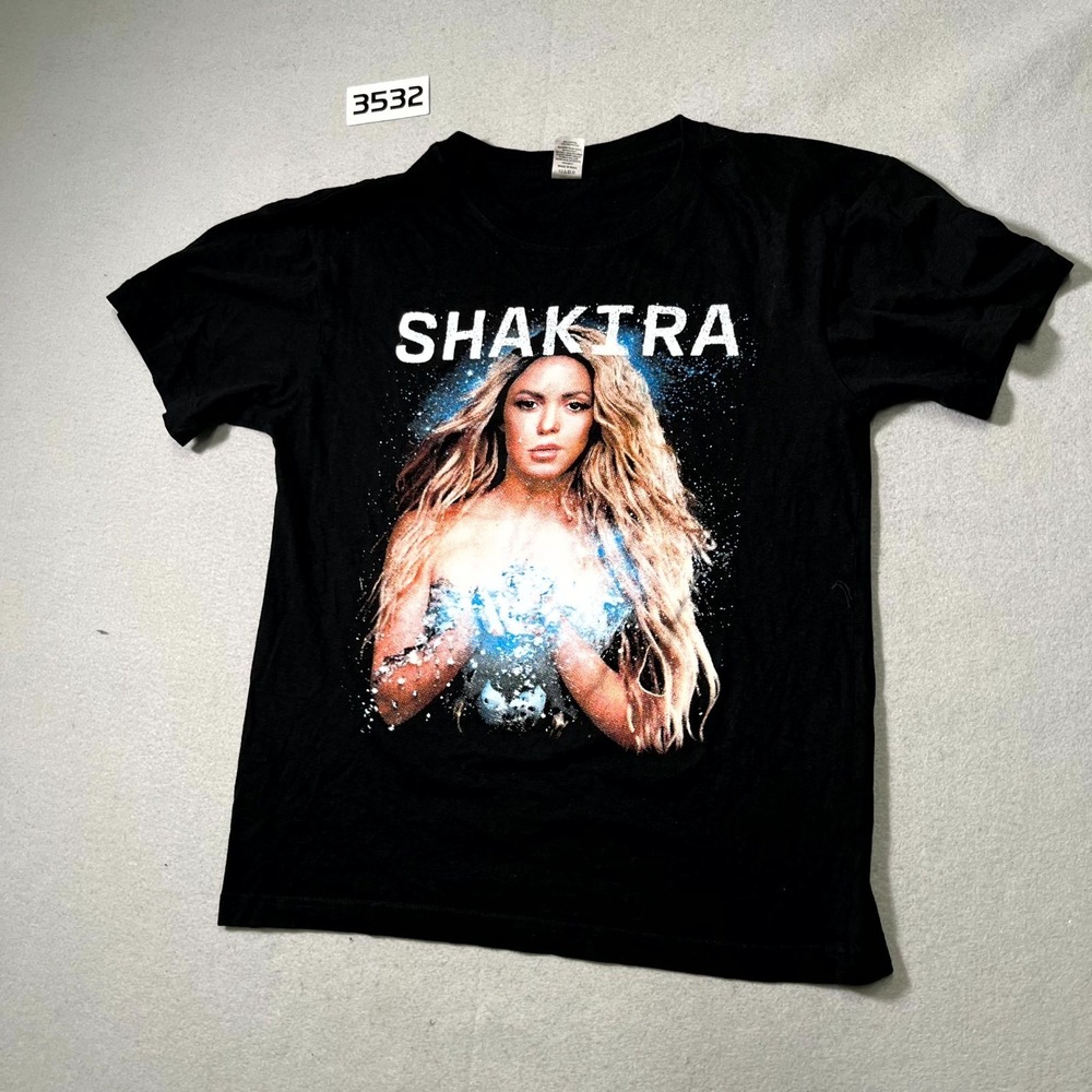 Basic Blanx Shakira Las Mujeres World Tour Concert North American T Shirt Mens M